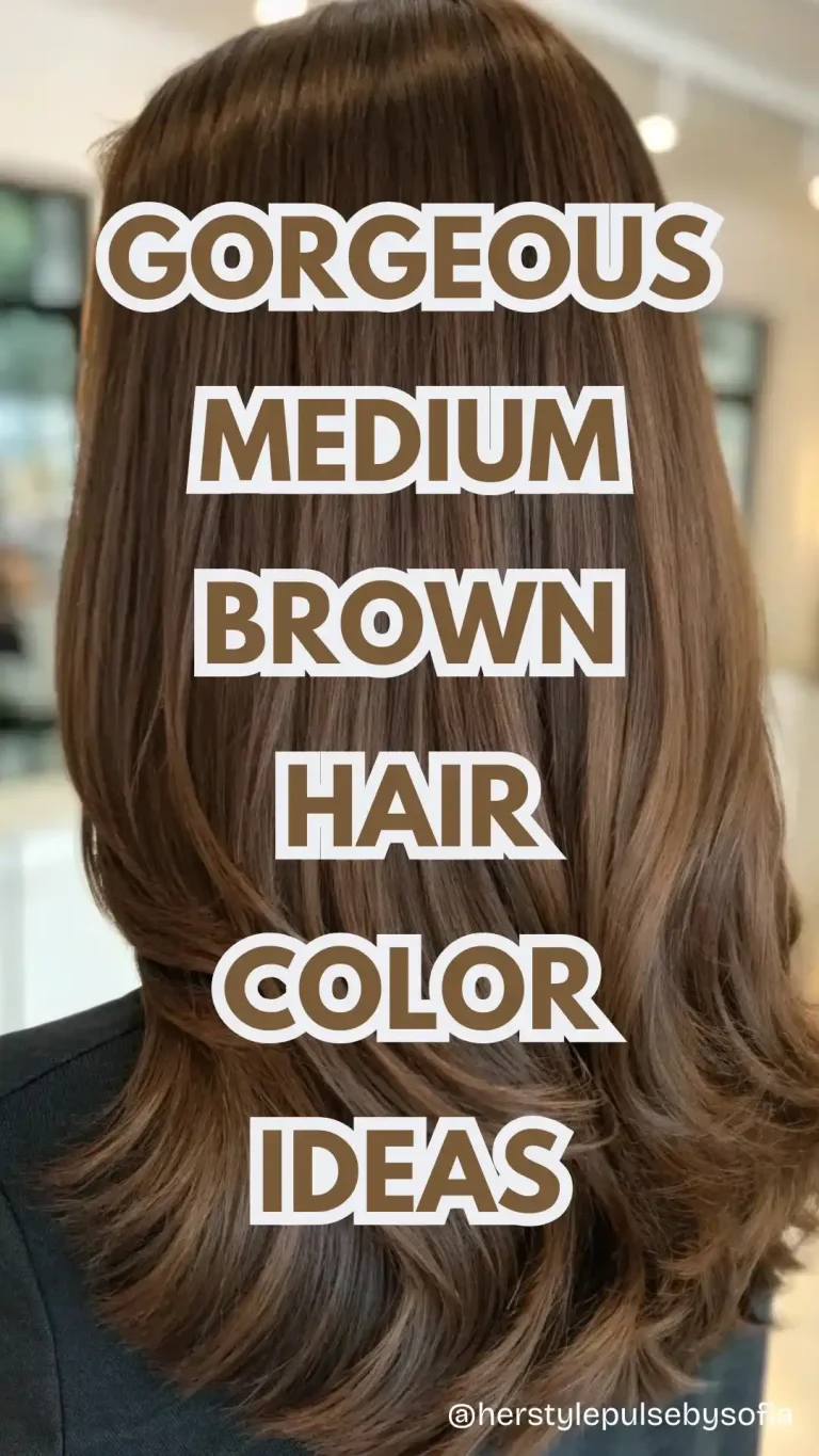 Medium Brown Hair Color Ideas