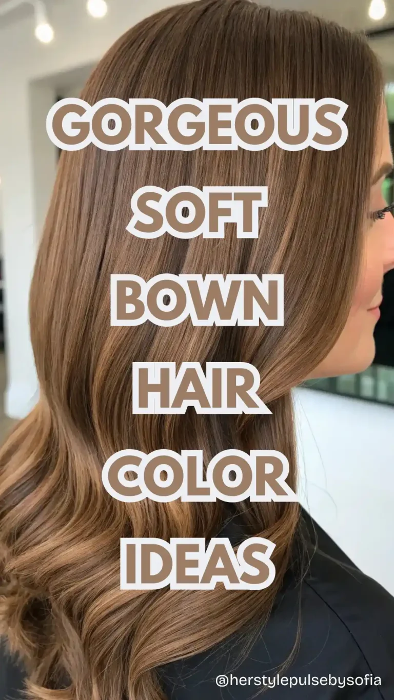 Soft Brown Hair Color Ideas