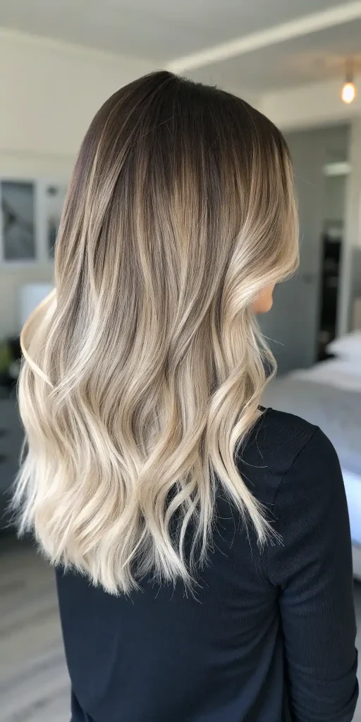 ash blonde highlights on dark hair (2)