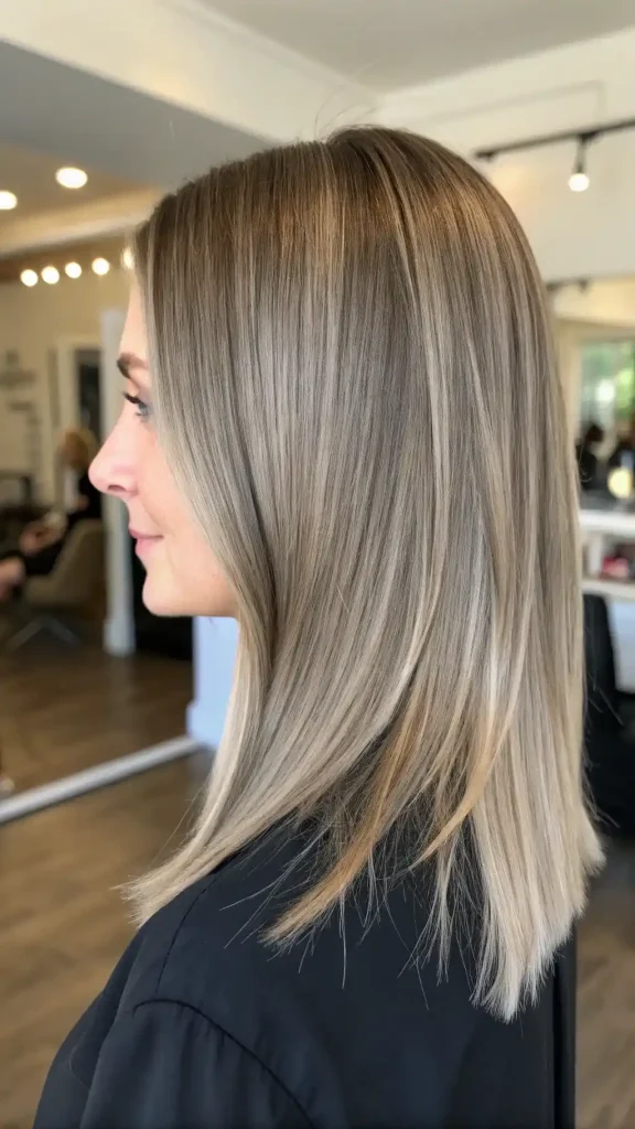 ash blonde with brown highlights (8)