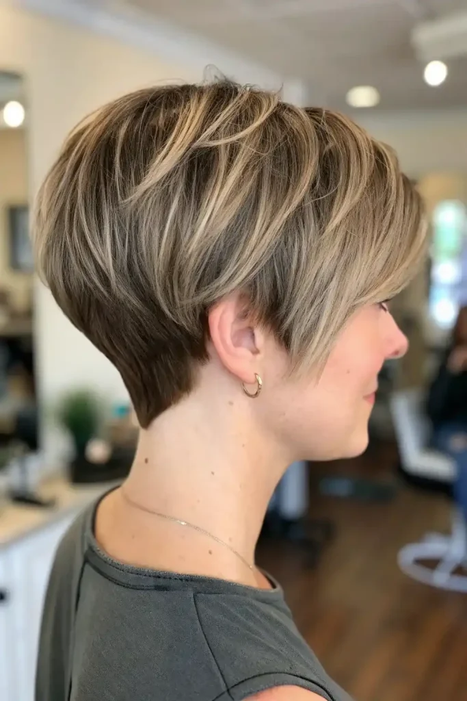 ash blonde with brown highlights (9)