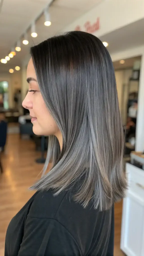 black hair balayage (3)