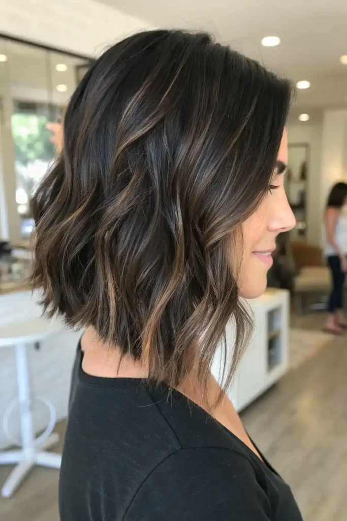 black hair balayage (8)