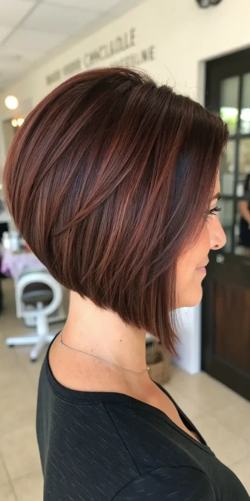 cherry chocolate balayage hair (10)