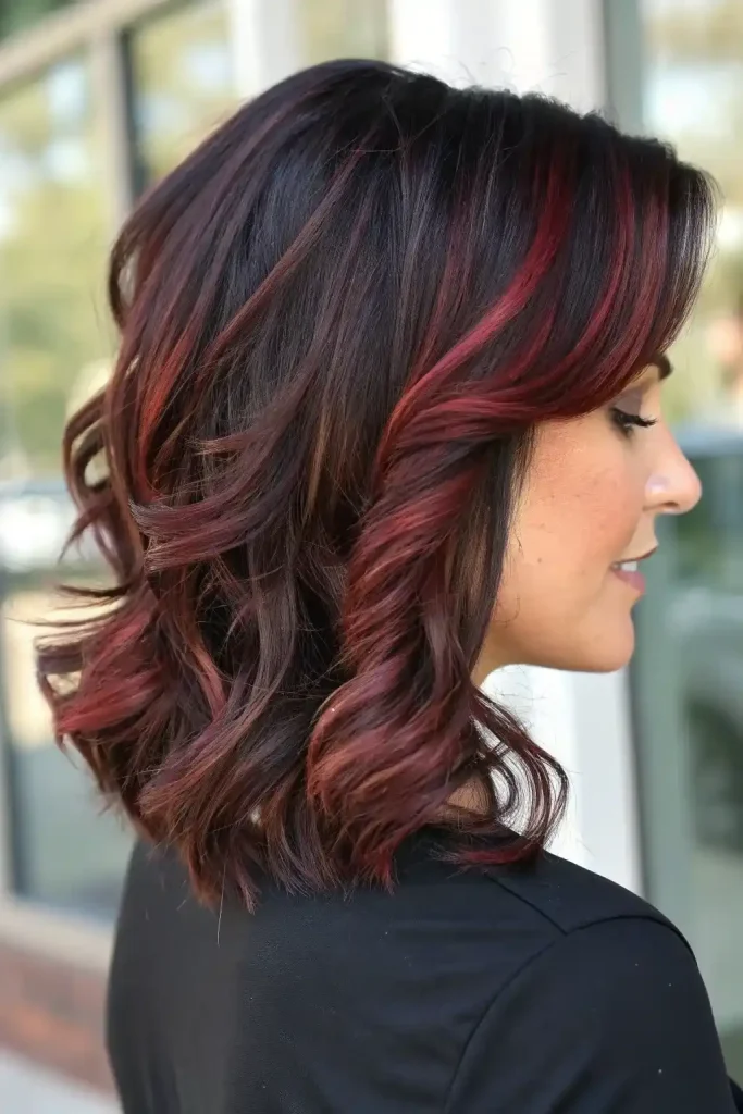 cherry cola hair with highlights (9)