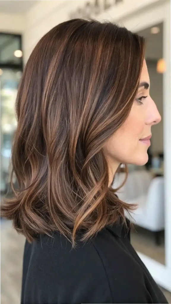 chestnut brown hair balayage (1)