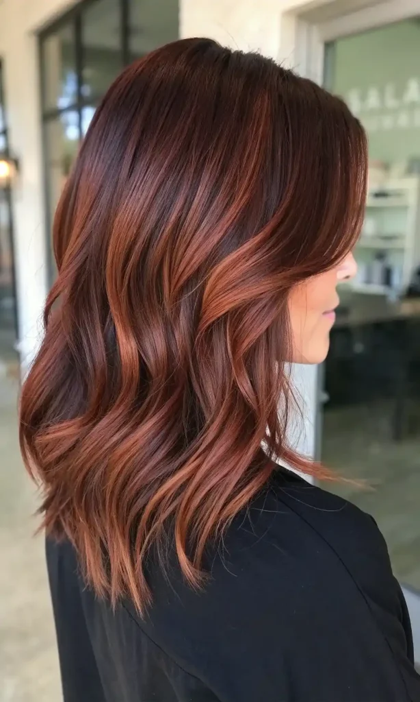 chocolate auburn hair color warm browns (1)