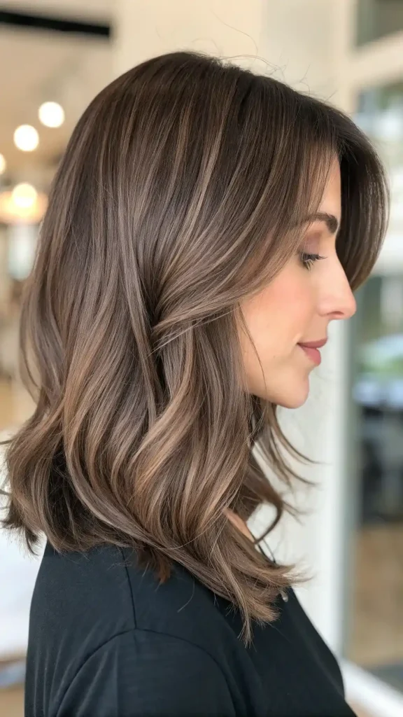 cool toned highlights brunettes (4)