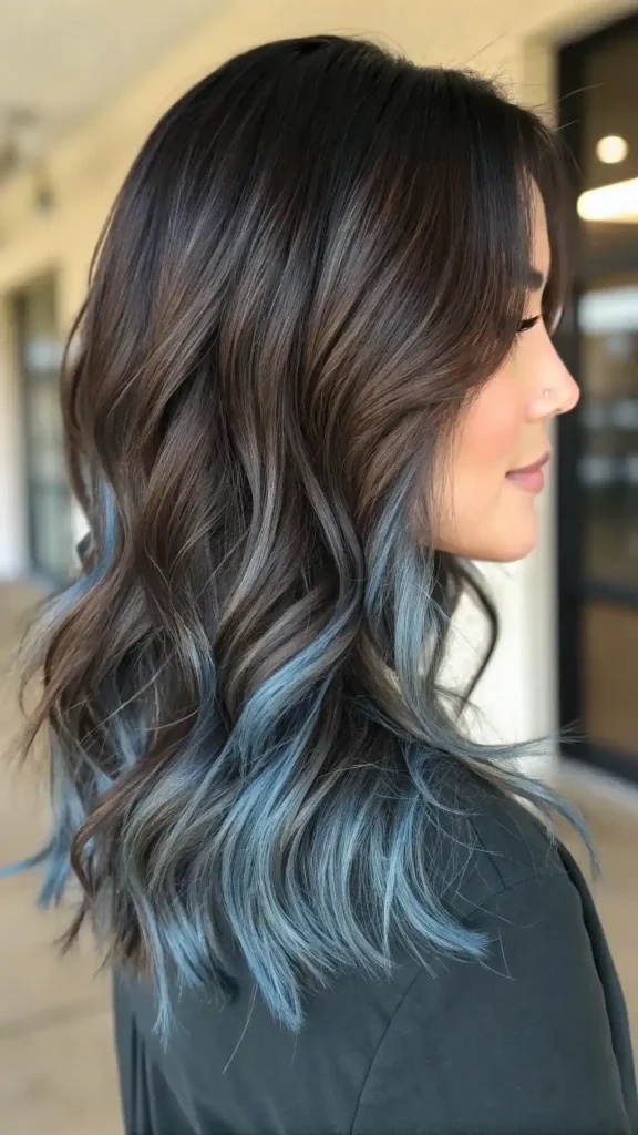 cool toned highlights brunettes (8)