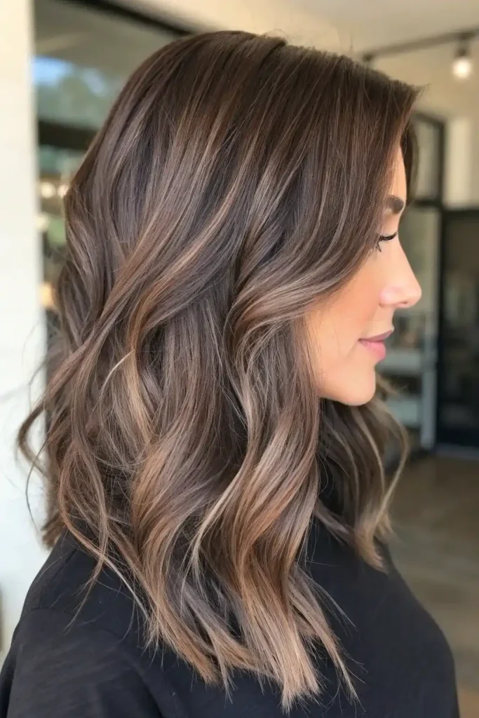 cool toned highlights brunettes (9)