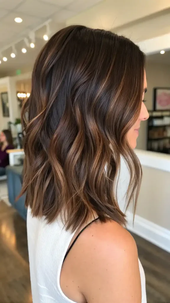 copper brown balayage hair (4)