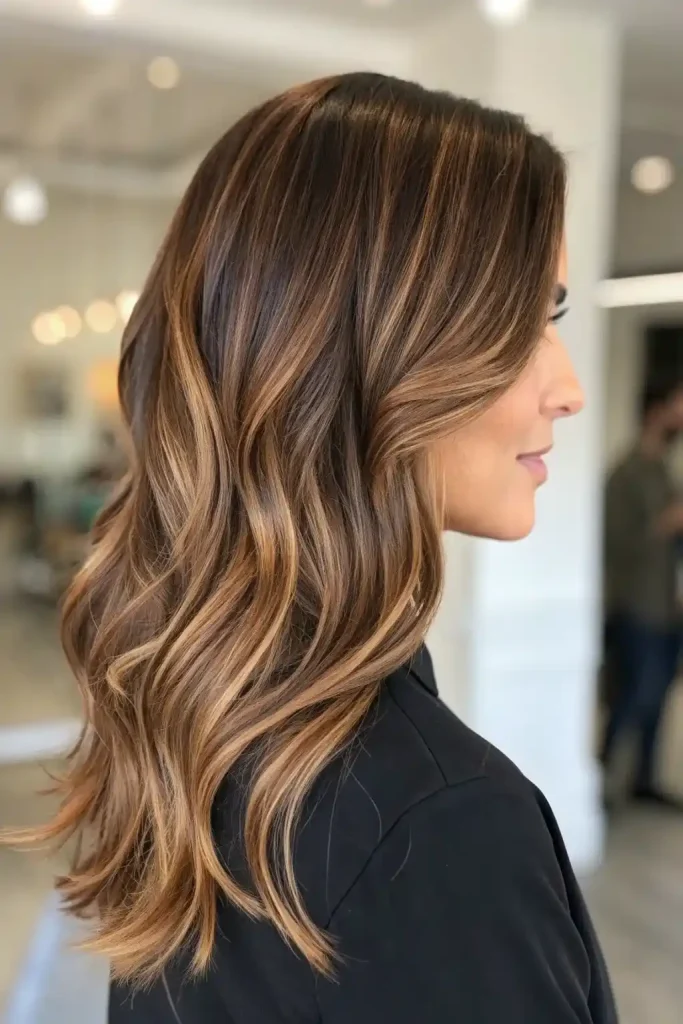 dark brunette balayage hair (7)