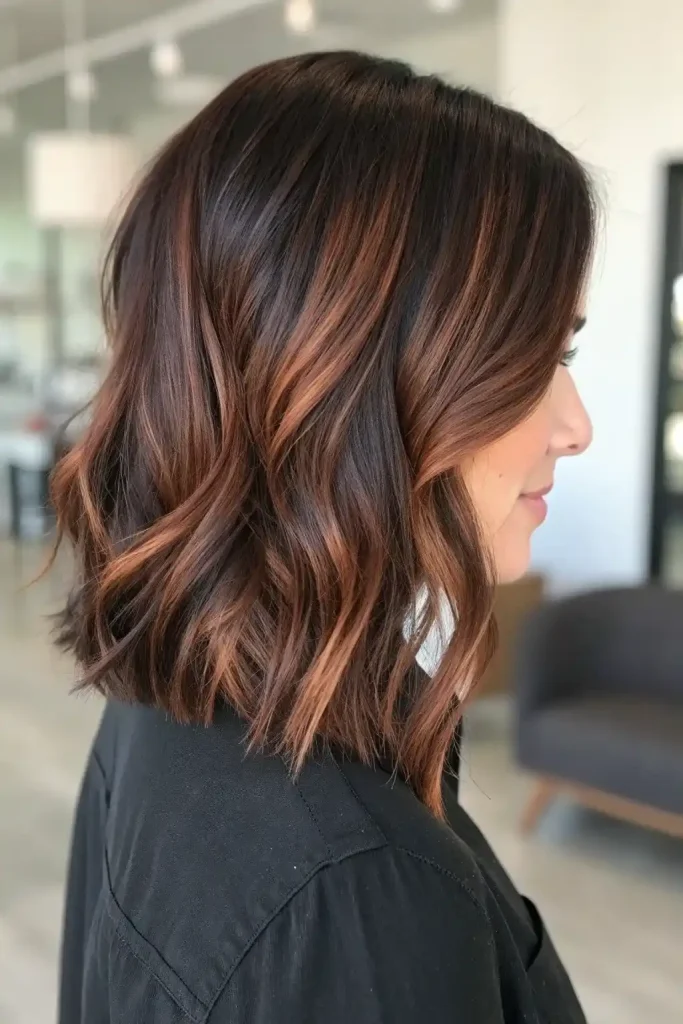 dark cowboy copper hair with highlights (2)