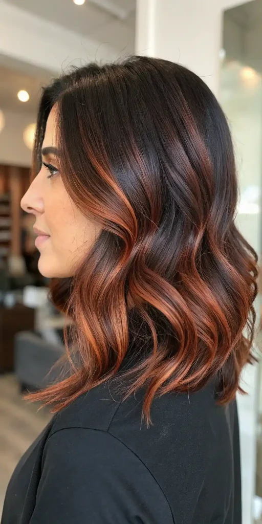 dark cowboy copper hair with highlights (6)