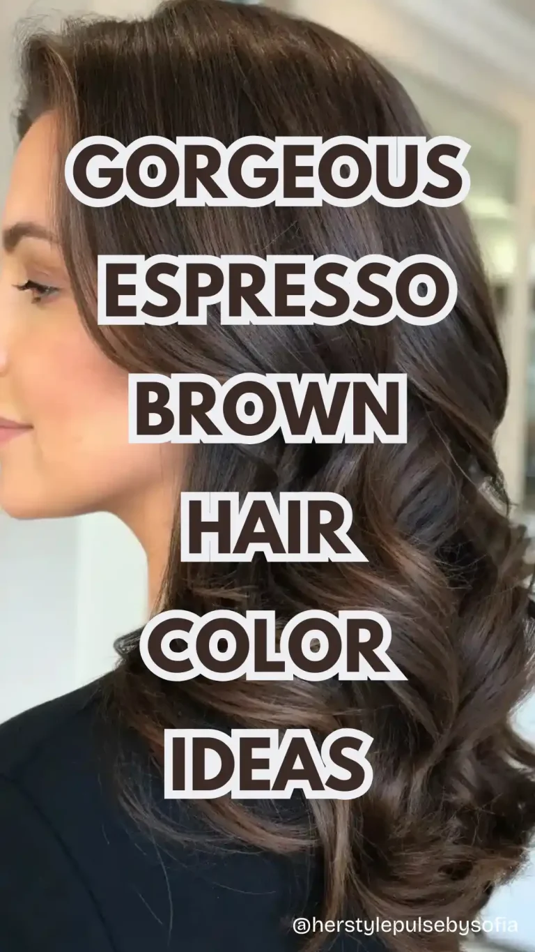 espresso brown hair color ideas