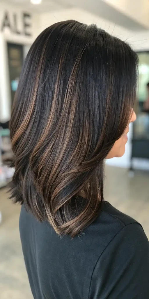 hair highlights for dark hair (2)