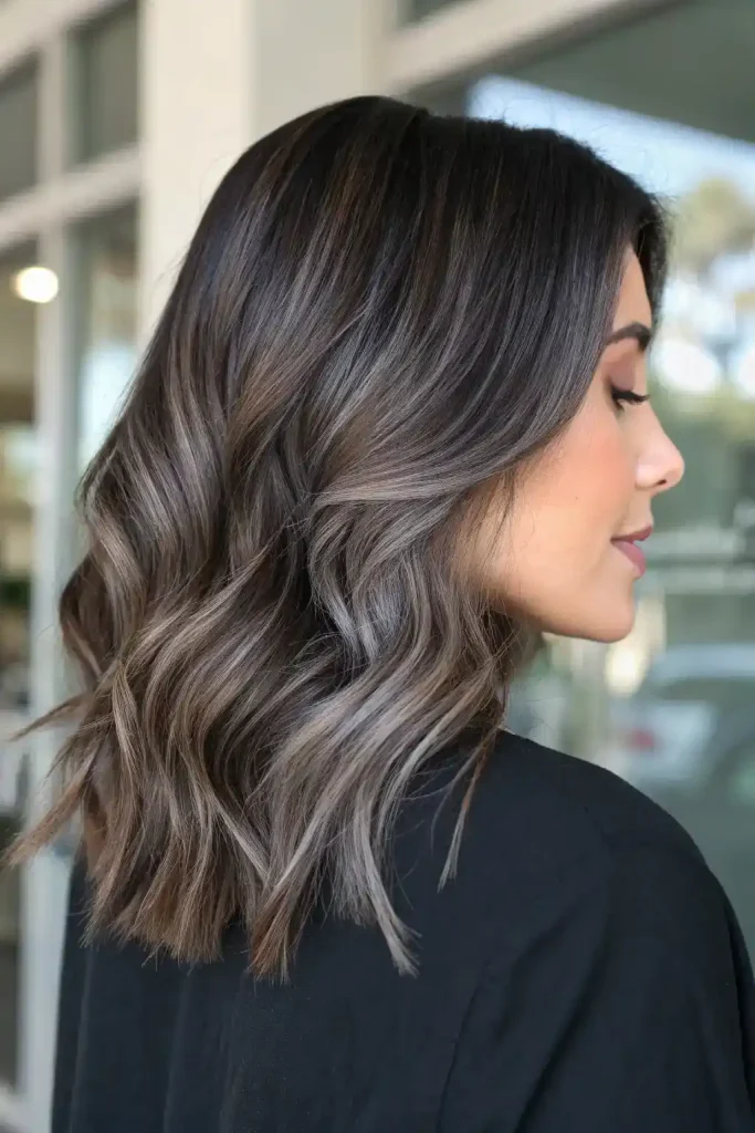 hair highlights for dark hair (4)