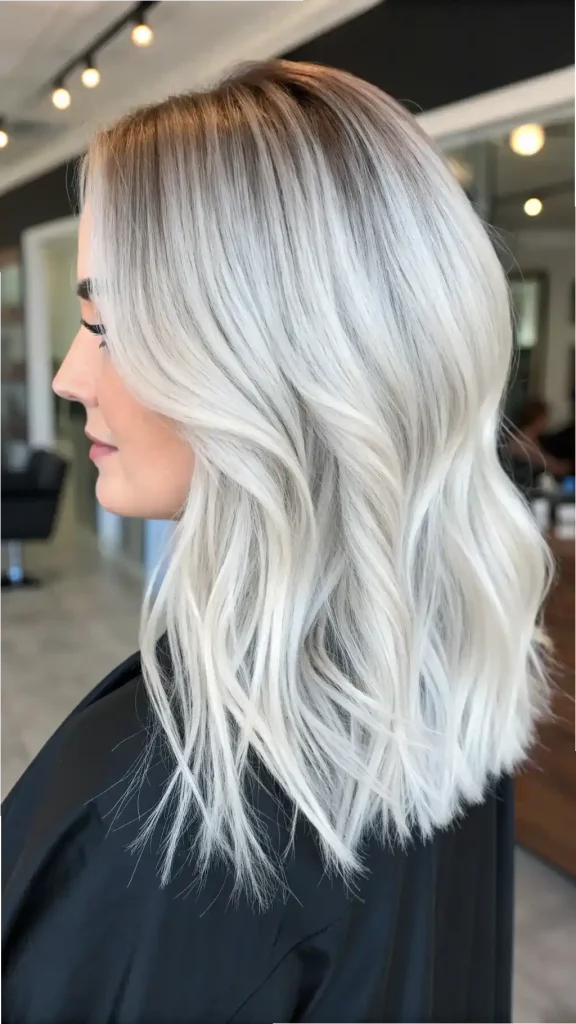 icy ash blonde hair with dark roots (1)