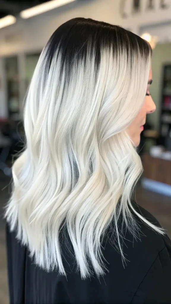 icy ash blonde hair with dark roots (7)