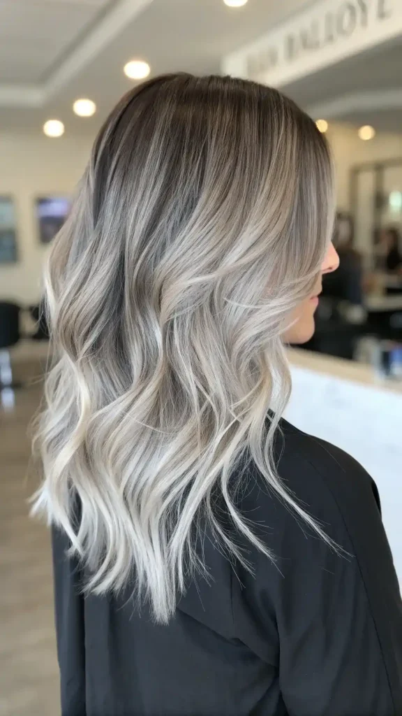 smokey ash blonde hair balayage (4)