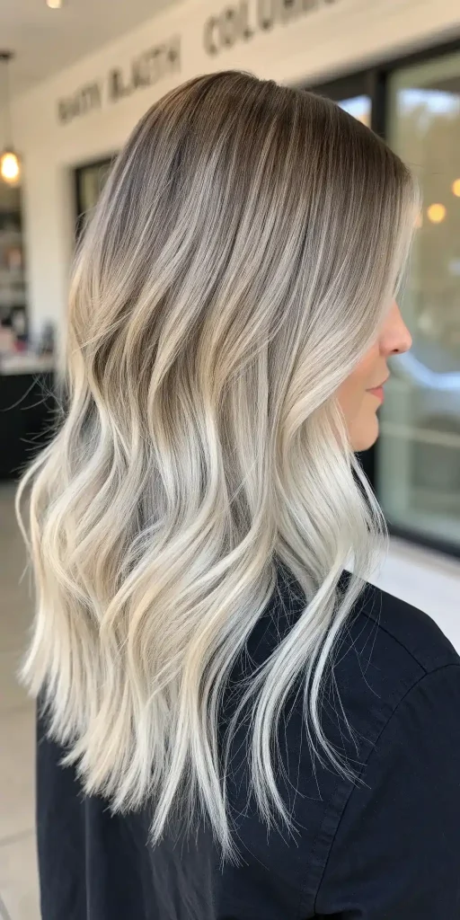 smokey ash blonde hair balayage (6)