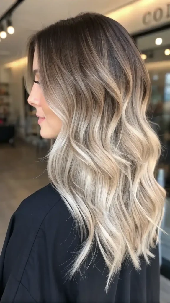 smokey ash blonde hair balayage (7)
