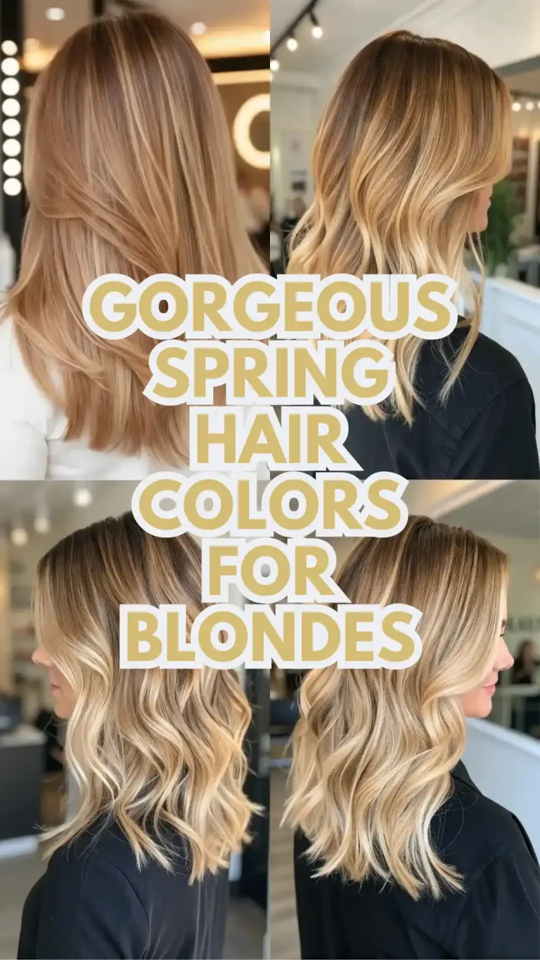 spring hair color for blondes