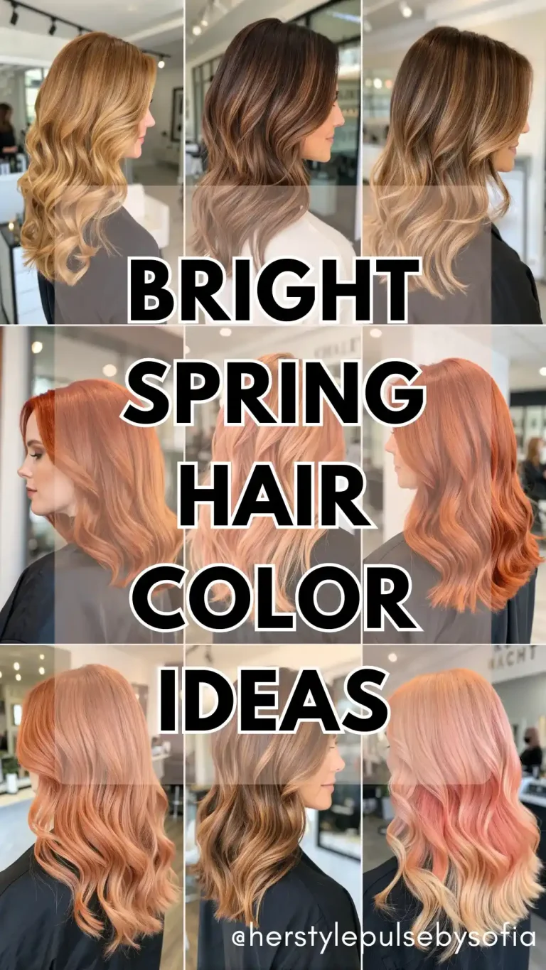 Bright spring hair color Ideas