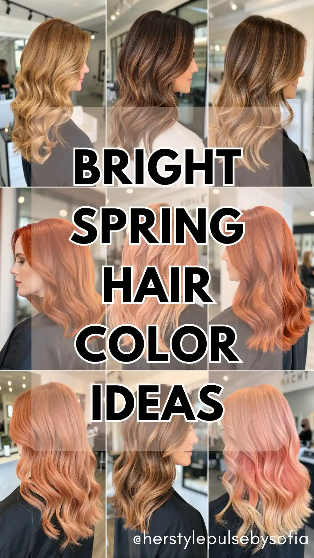 Bright spring hair color Ideas