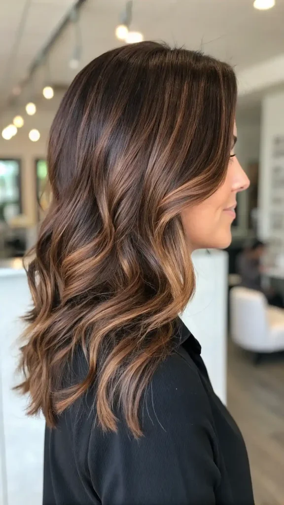 Brown Chocolate Hair Color Caramel (10)