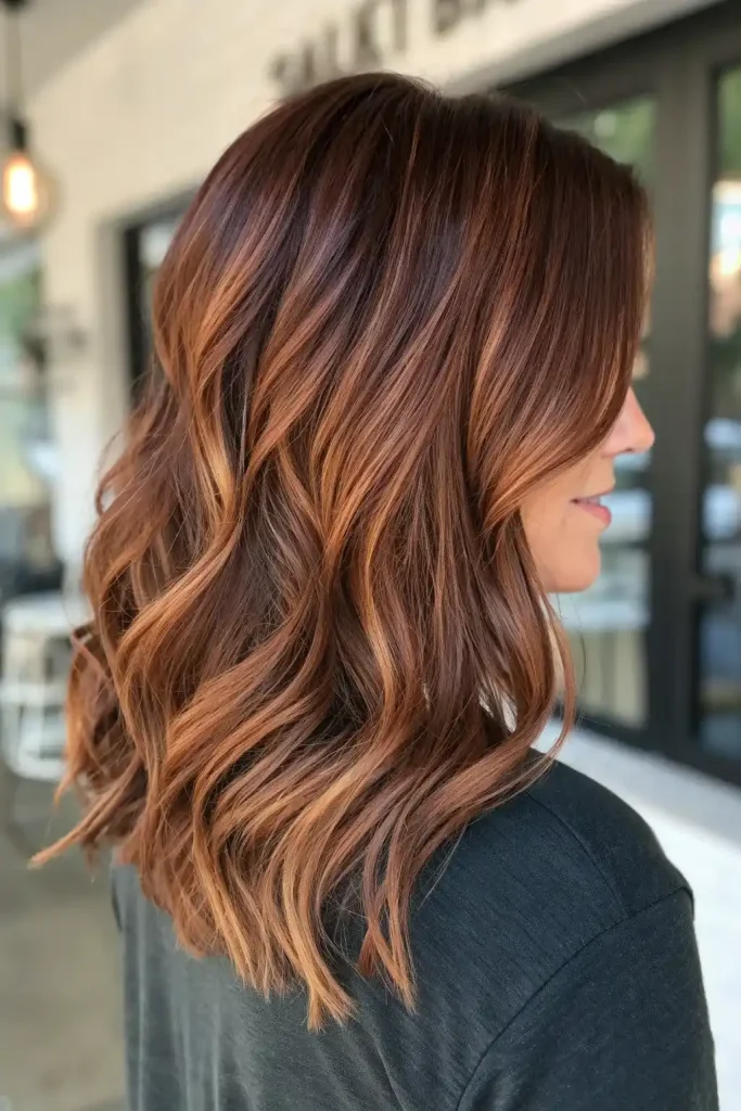 Brown Chocolate Hair Color Caramel (9)