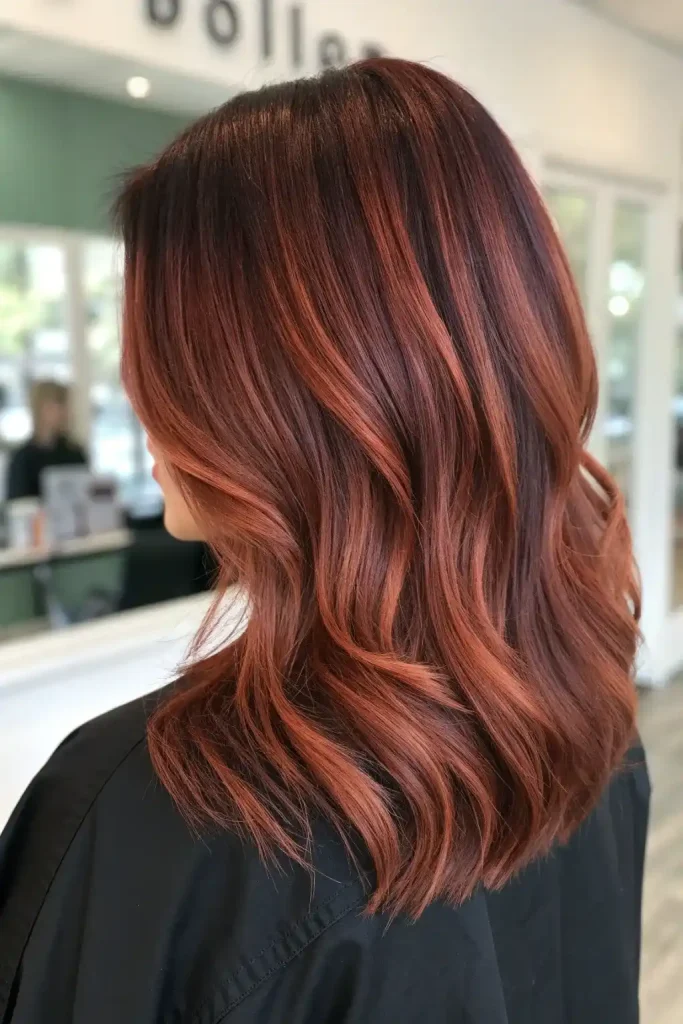 Brunette Auburn Balayage (12)