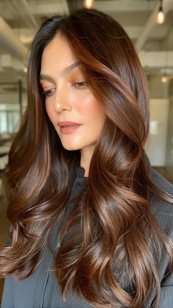 Brunette Auburn Balayage (3)