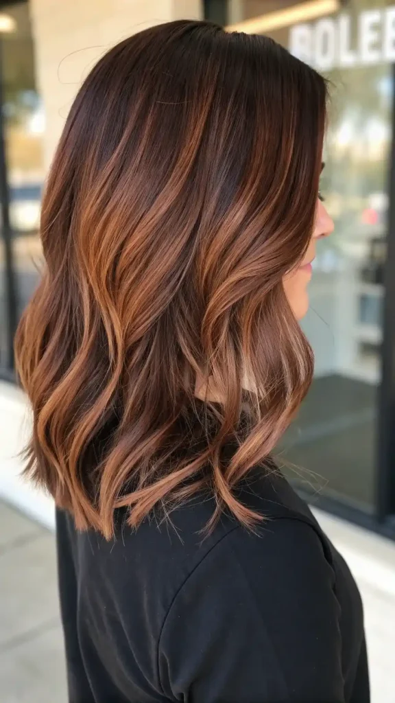 Brunette Auburn Balayage (4)