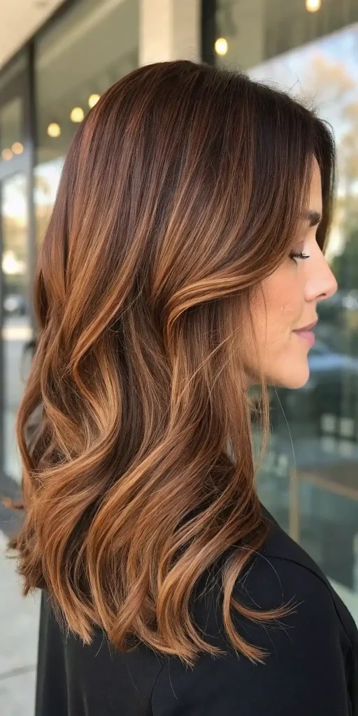 Copper Hair Highlight on Brown Hair (12)