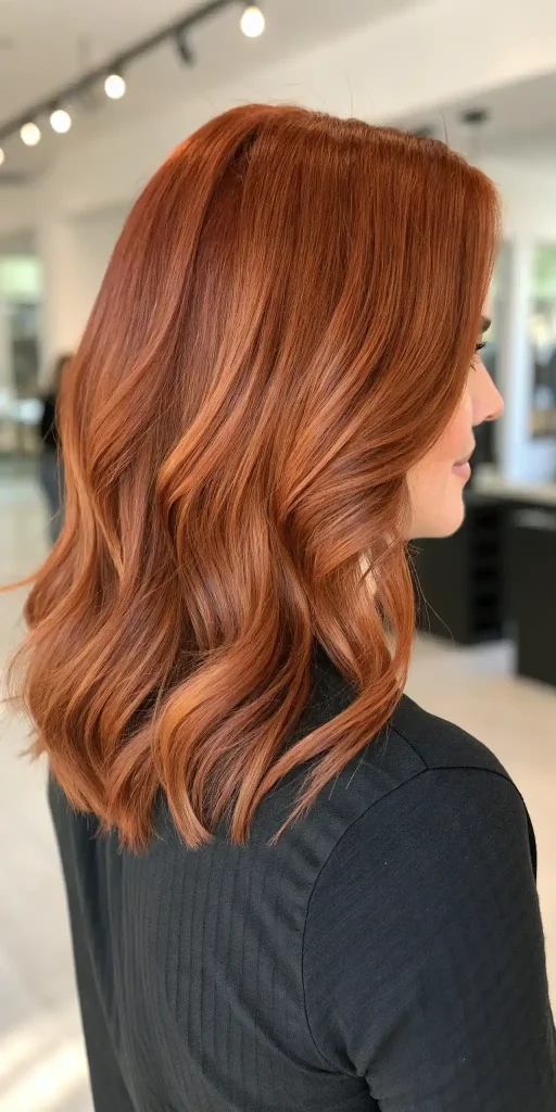 Copper Hair Highlight on Brown Hair (8)