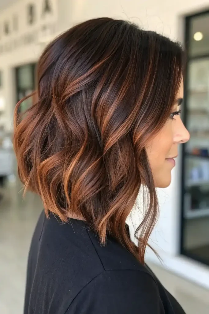 Dark Brown Hair With Auburn Highlights (11)