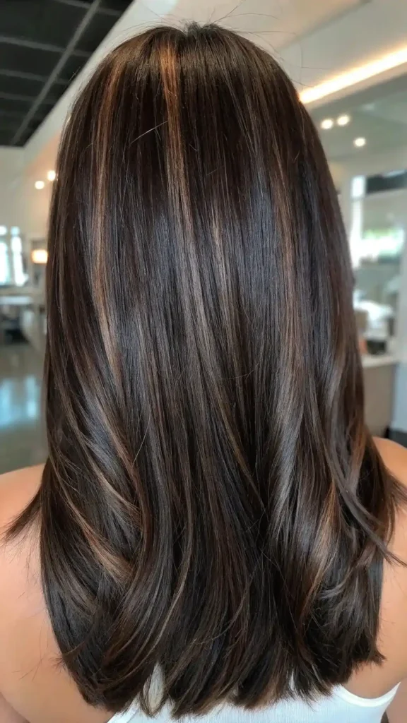 Dark Brown Hair With Dimension (2)