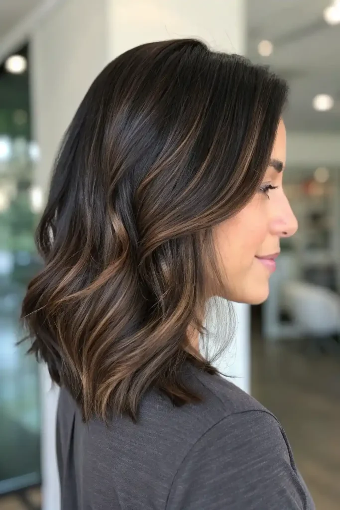 Dark Brown Hair With Dimension (4)