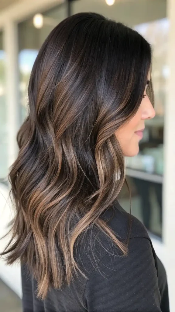 Dark Brown Hair With Dimension (6)