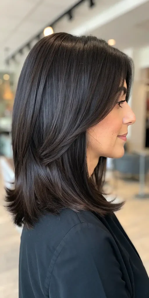 Dark Brown Hair With Dimension (8)