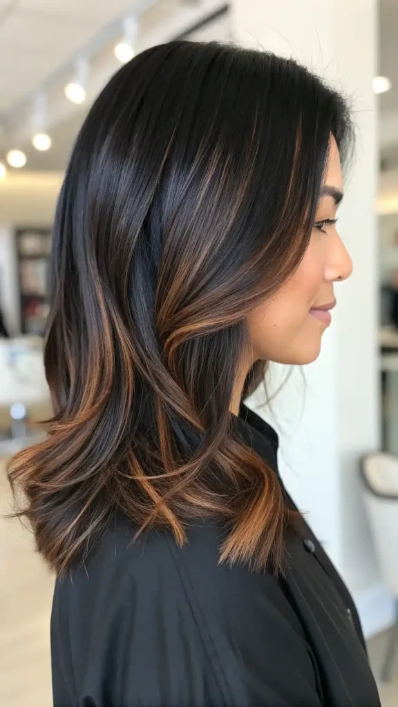 Dark Brown Hair With Dimension (9)