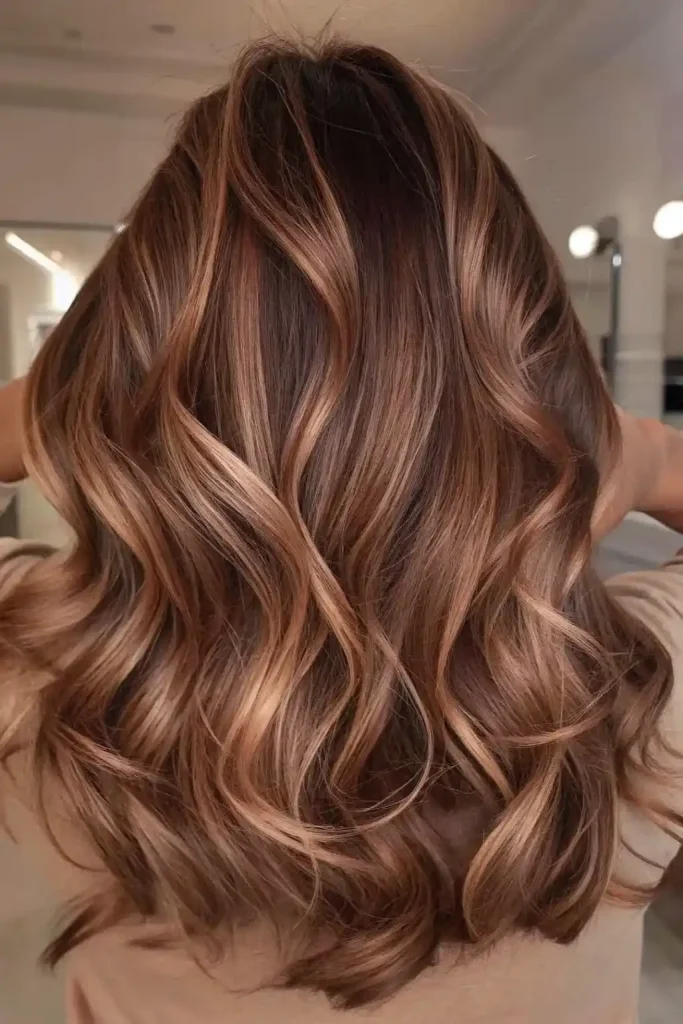 Light Brown Copper Hair Balayage (2)