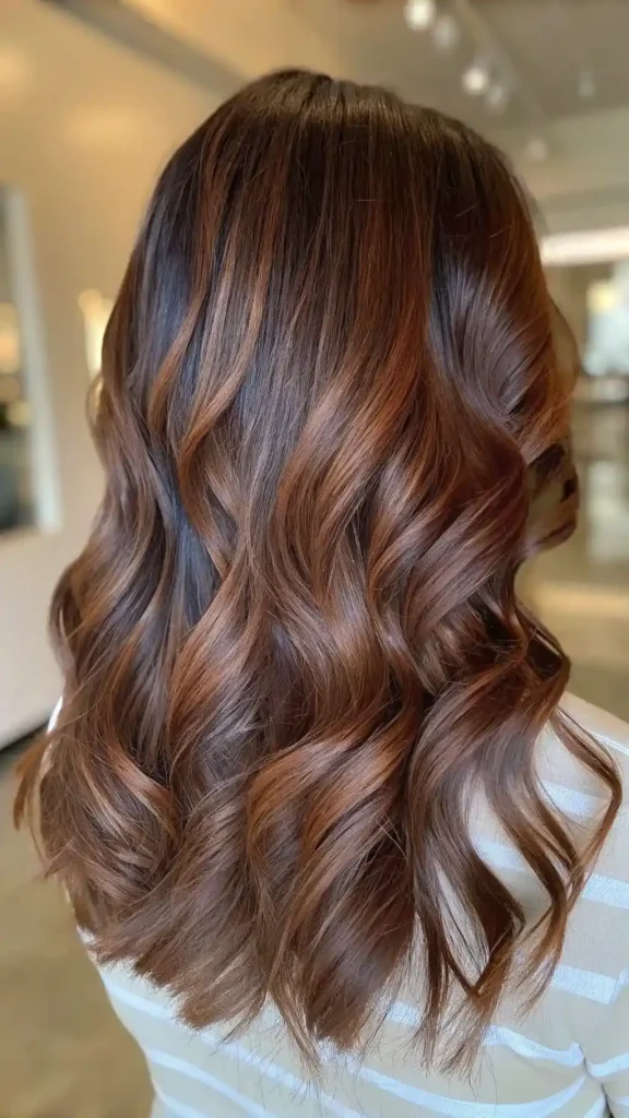 Light Brown Copper Hair Balayage (3)