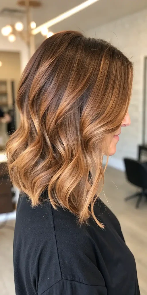 Light Brown Copper Hair Balayage (6)