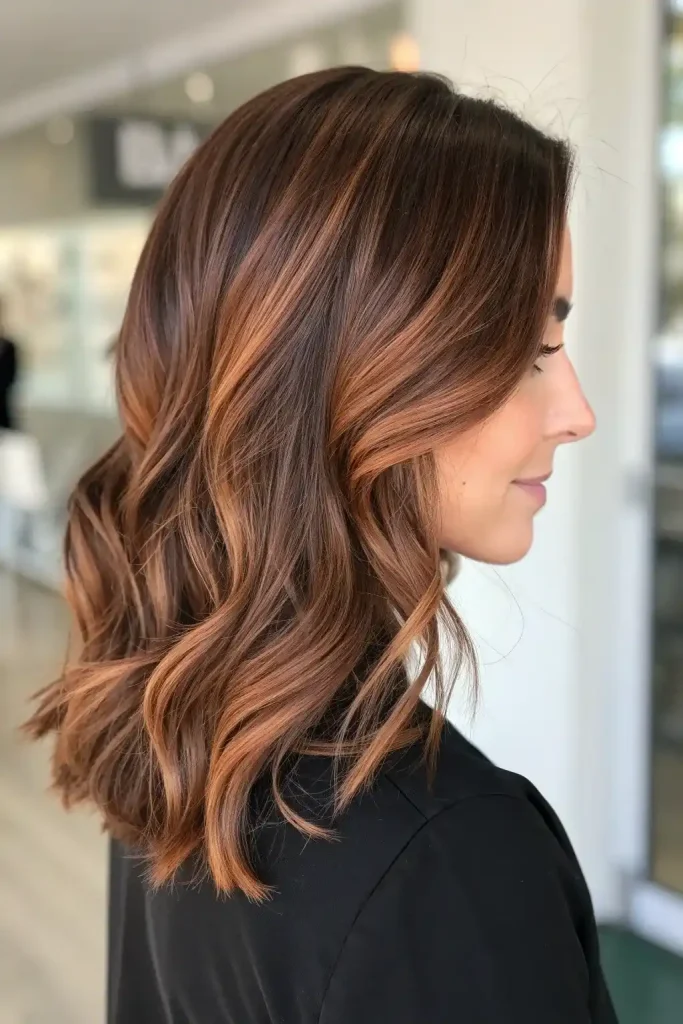 Light Brown Copper Hair Balayage (9)