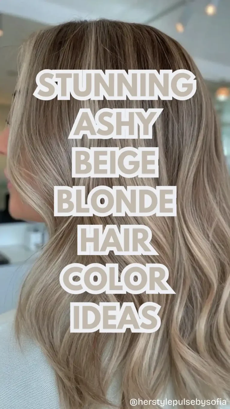 ashy beige blonde hair color ideas