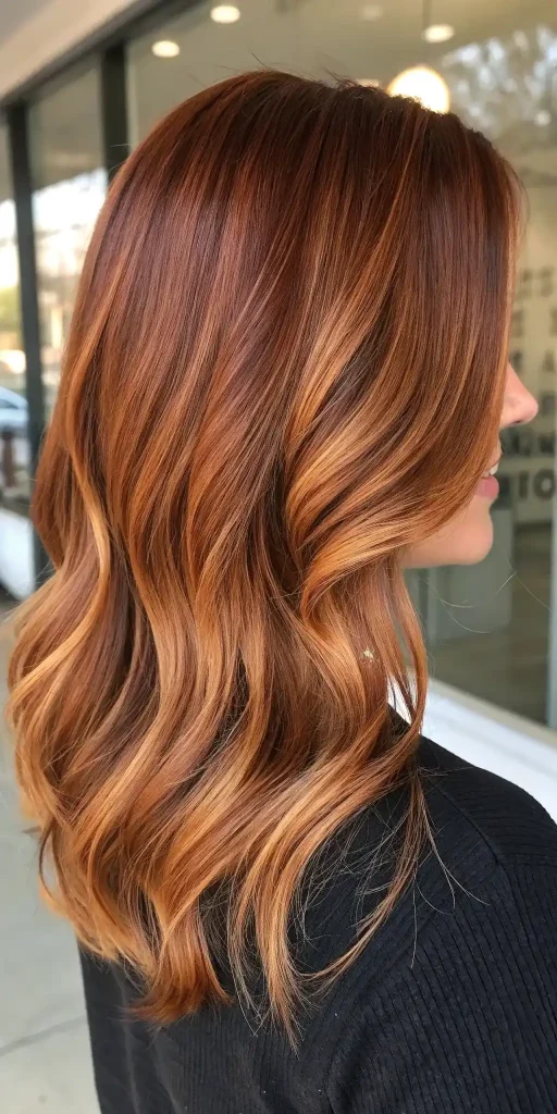 auburn hair with highlights (5)