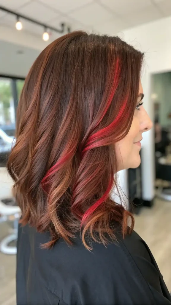 auburn hair with highlights (6)