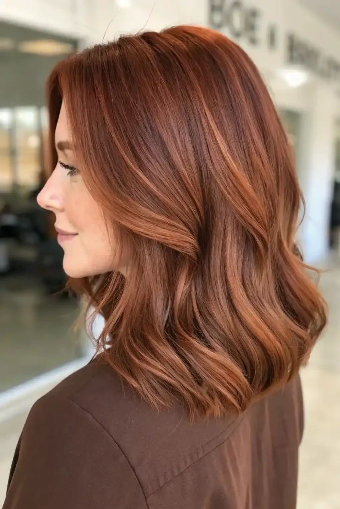 auburn hair with highlights (7)